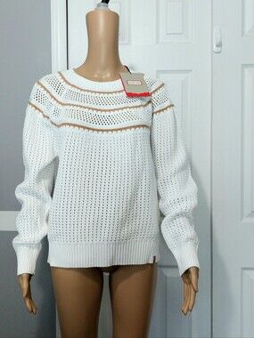Hunter Open-Knit‎ Sweater, NWT, Size L
